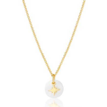 Gold Vermeil Hope Little Star Necklace