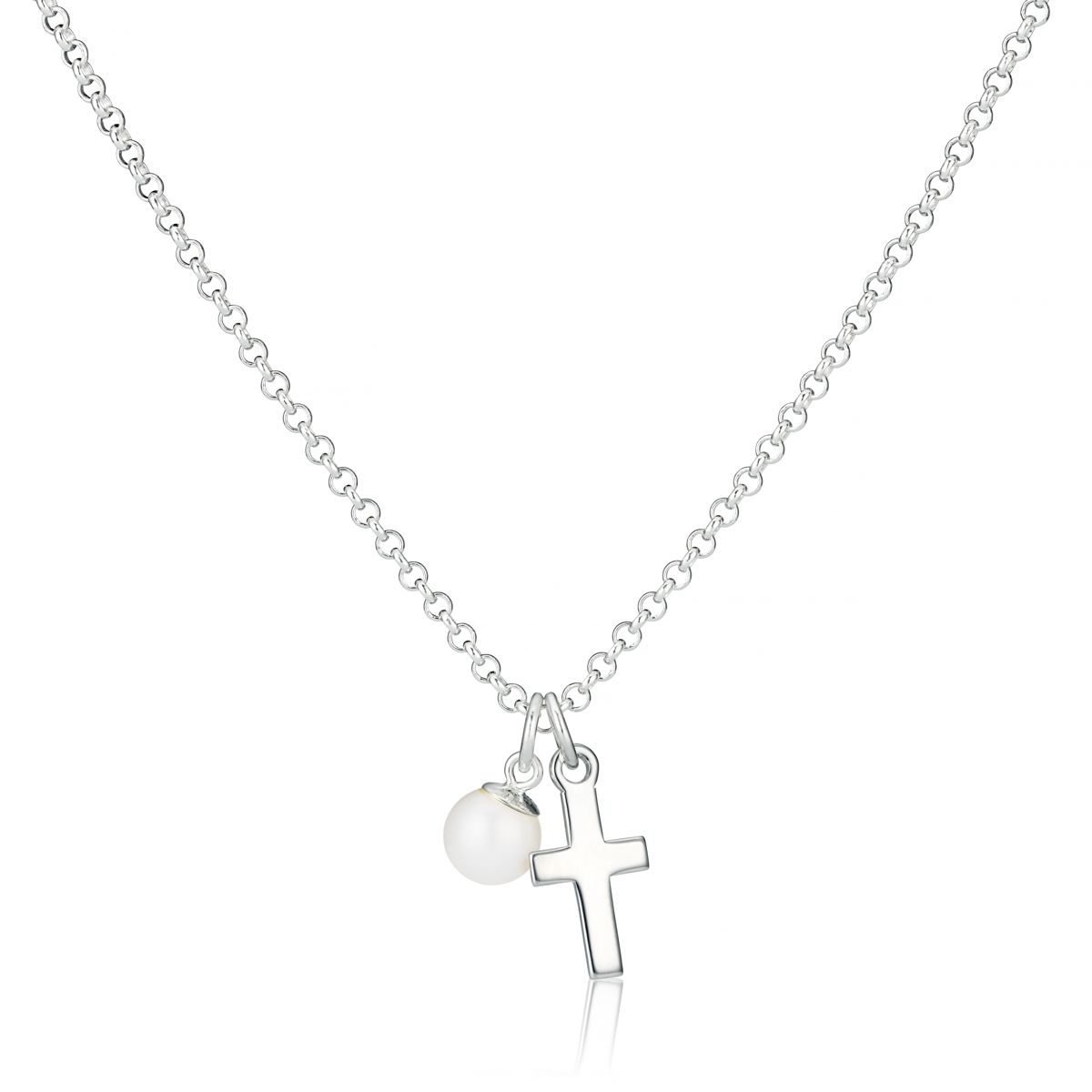 Christening Cross Necklace