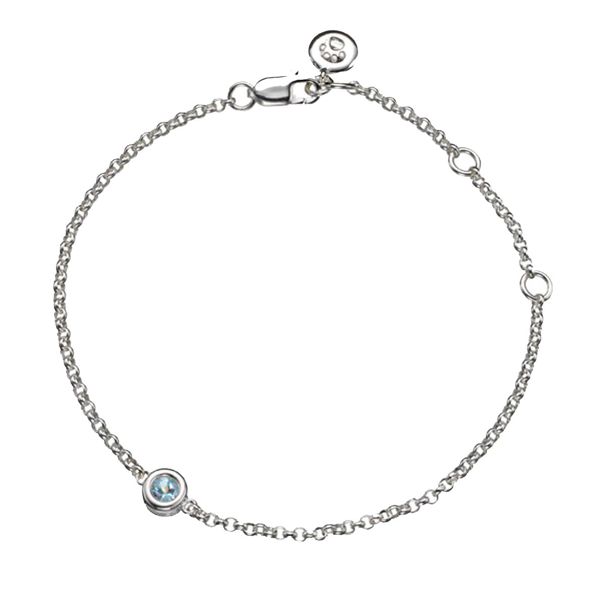 March birthstone bracelet sale