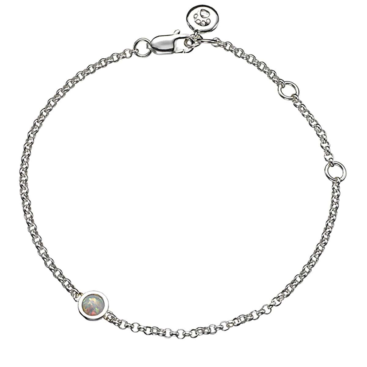 Opal sales birthstone bracelet