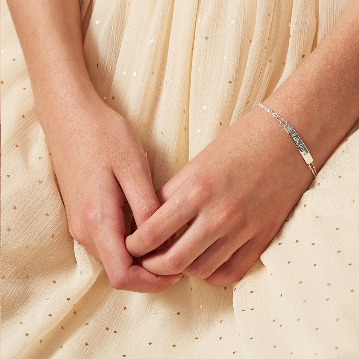 Personalized signature bracelet sale