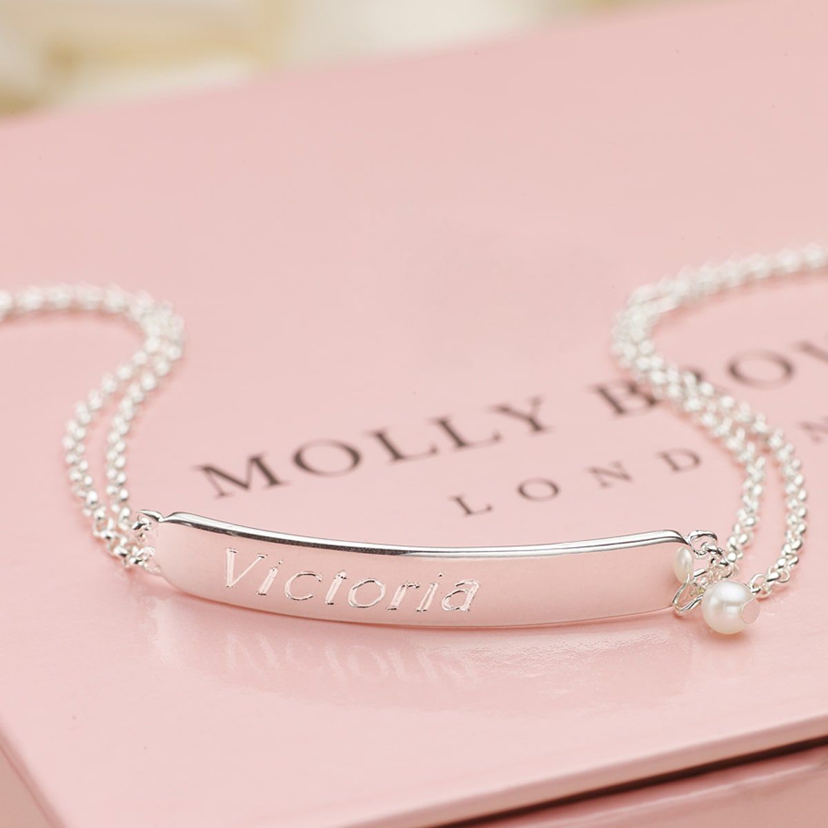 Baby's First Pearl Christening Bracelet