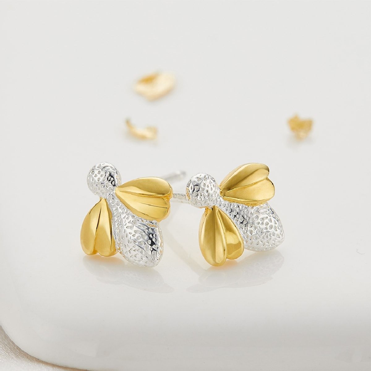 Honey Bee Earrings