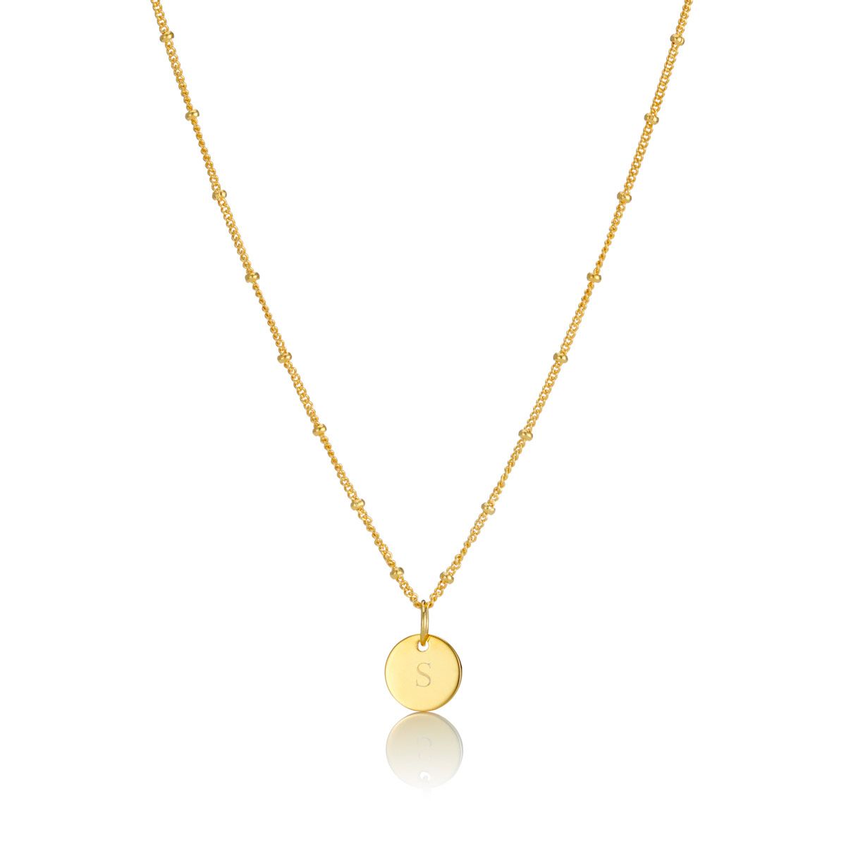 Vermeil gold necklace discount