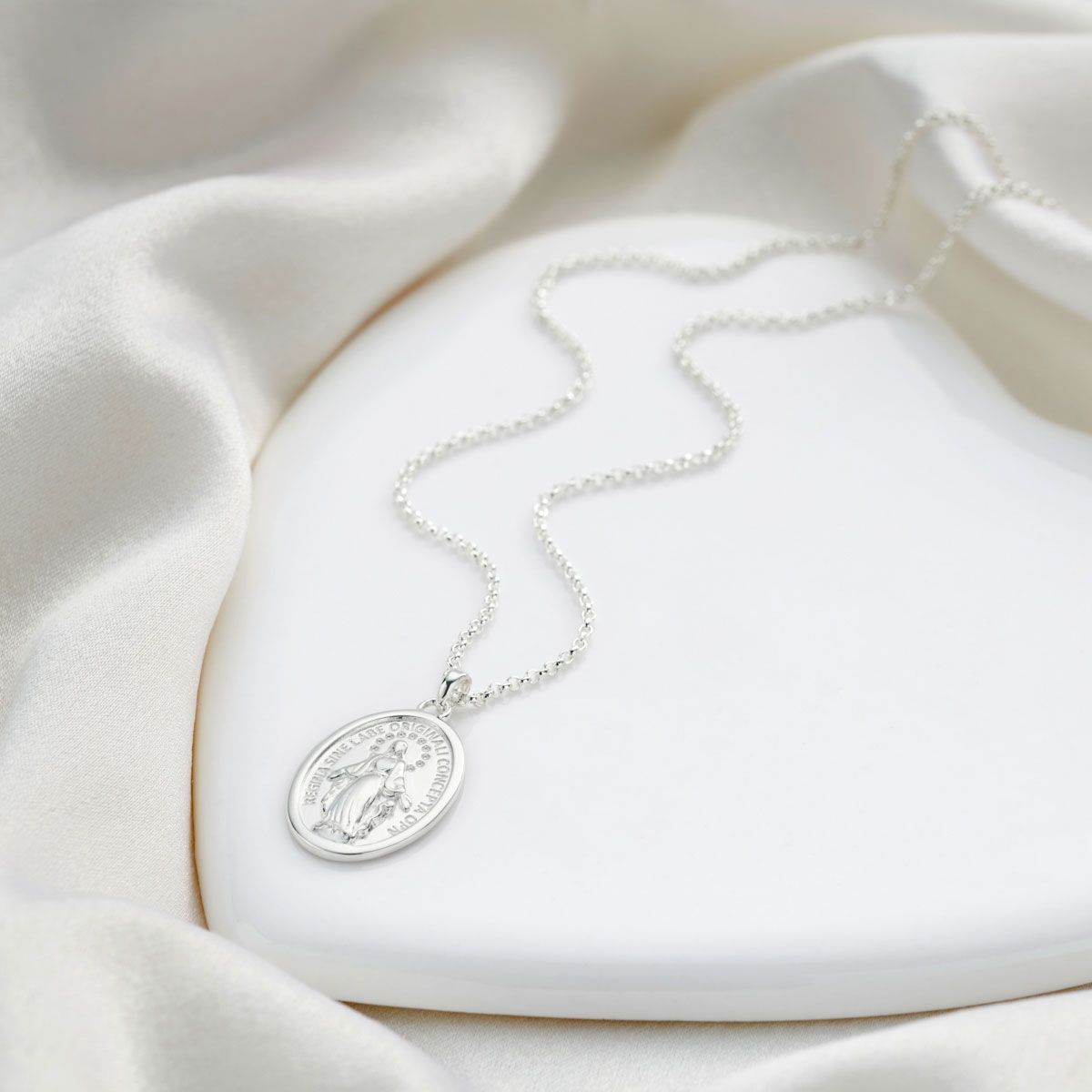 Sterling Silver Watch Over Me Necklace
