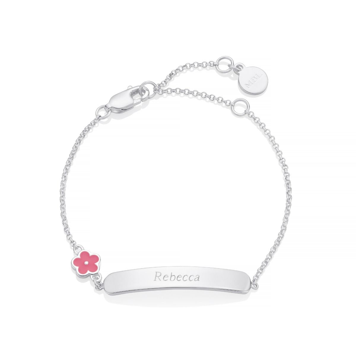 My Little Love Flower Identity Bracelet