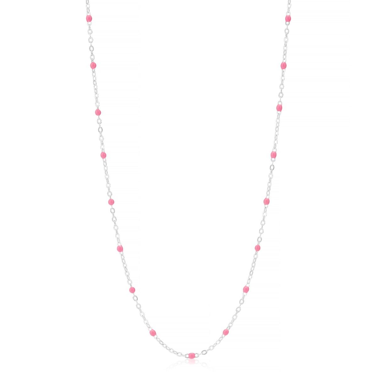 Little Treasure Pink Sterling Silver Necklace