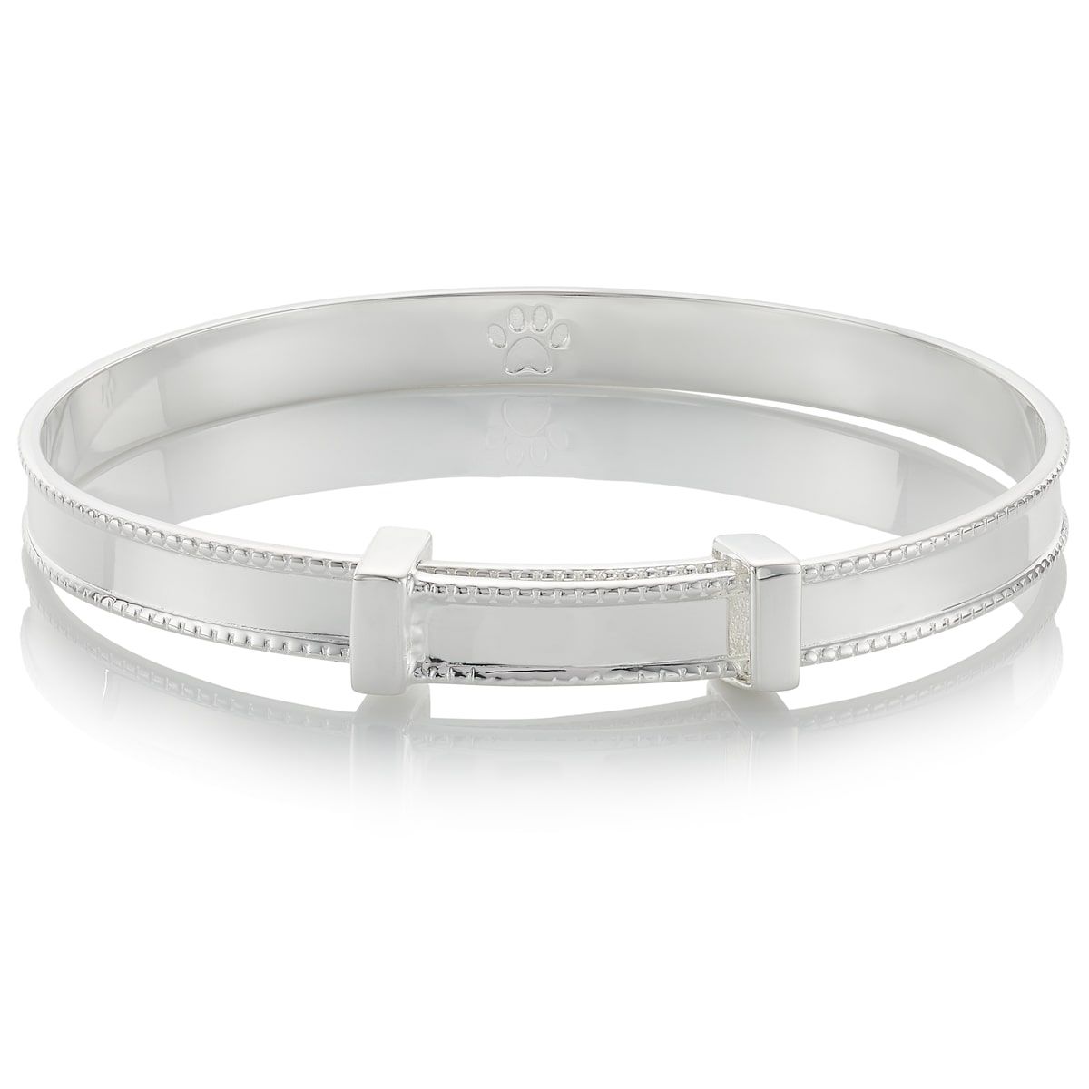 White gold christening hotsell bangle