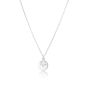 Personalised Silver Star Of David Necklace