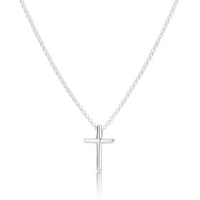 Faith Rounded Cross Necklace