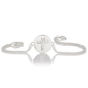Angel of Mine Cross Bracelet