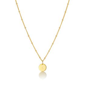Gold Vermeil Confetti Disc Necklace