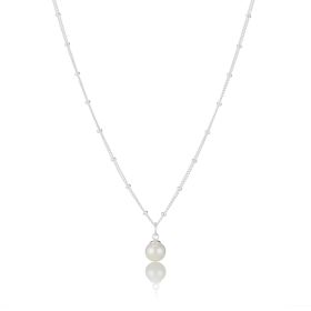 Sterling Silver Confetti Pearl Necklace