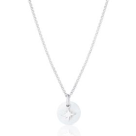 Sterling Silver Hope Star Necklace
