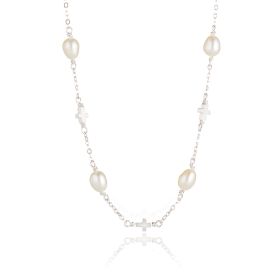 Pearl Station Necklace | Girls Jewellery | Molly Brown London