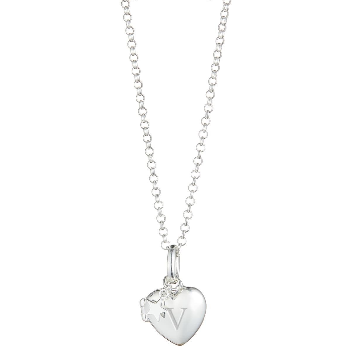 Personalised Small Heart Locket Necklace