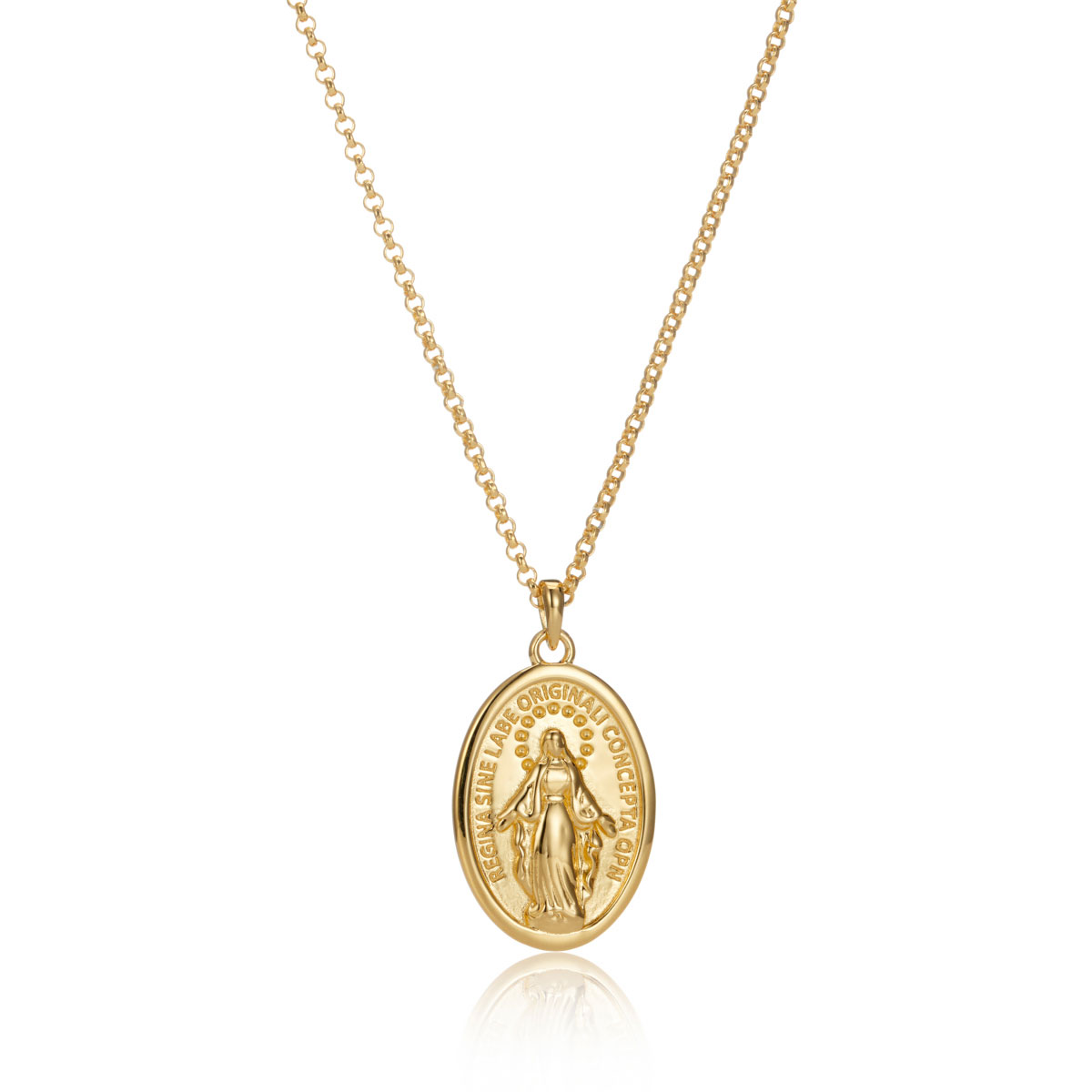 Gold Vermeil Watch Over Me Necklace