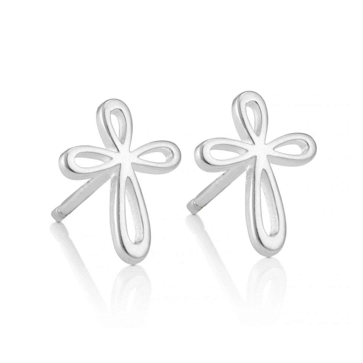 Cherish Signature Cross Earrings