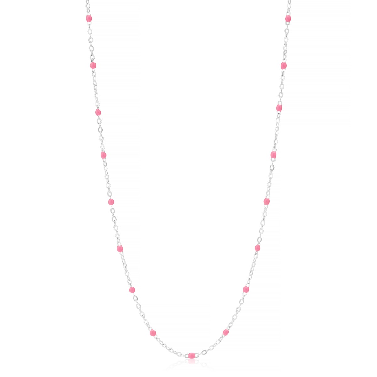 Little Treasure Pink Sterling Silver Necklace