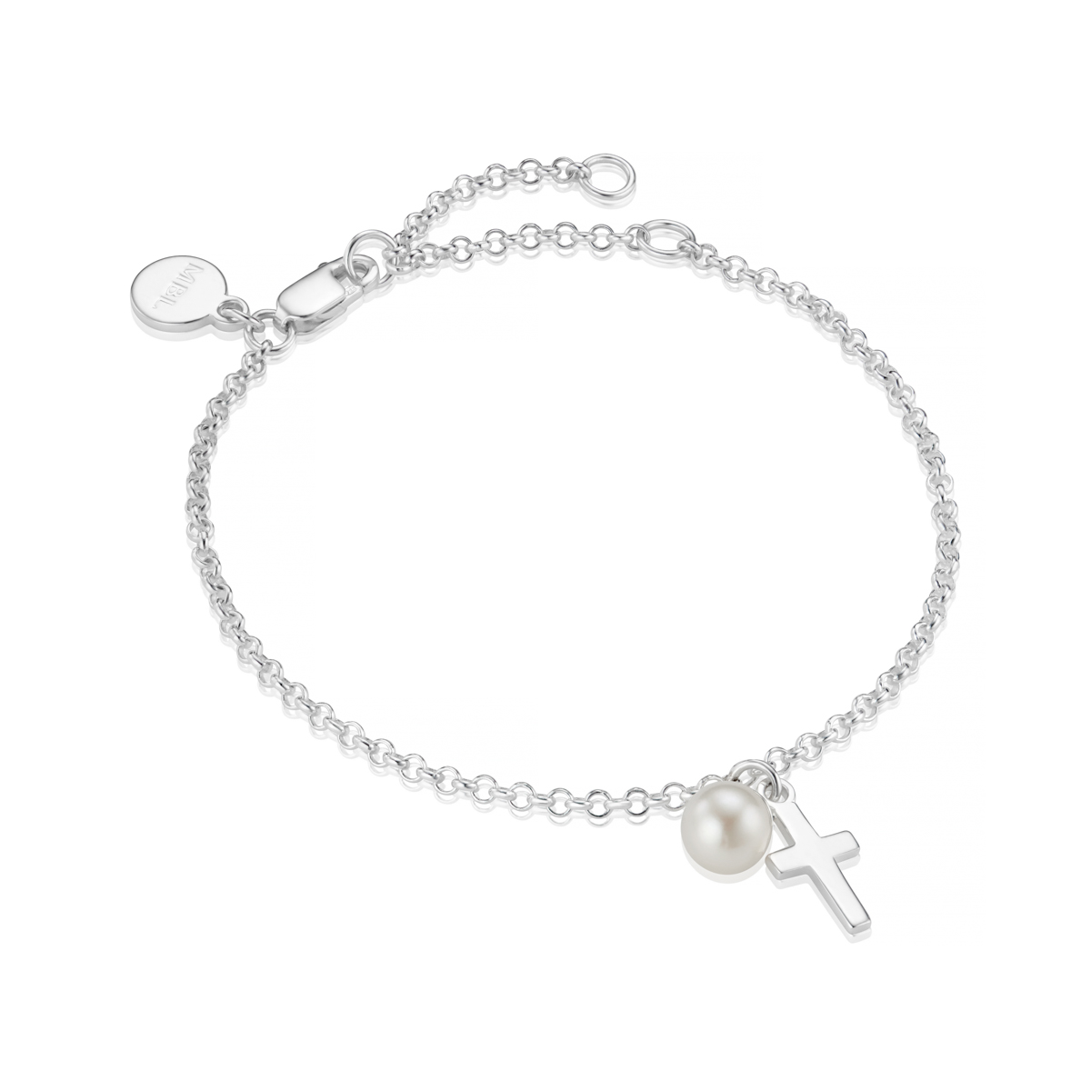 My First Communion Cross Bracelet