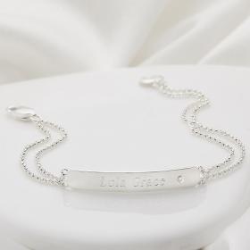 Sisters Diamond Identity Bracelet Gift Set