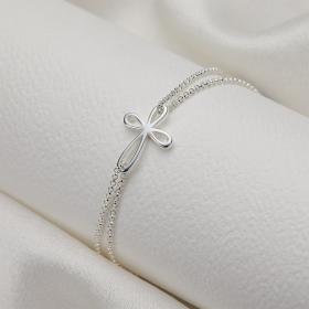 Signature Cherish Cross Bracelet