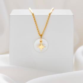 Gold Vermeil Hope Star Necklace