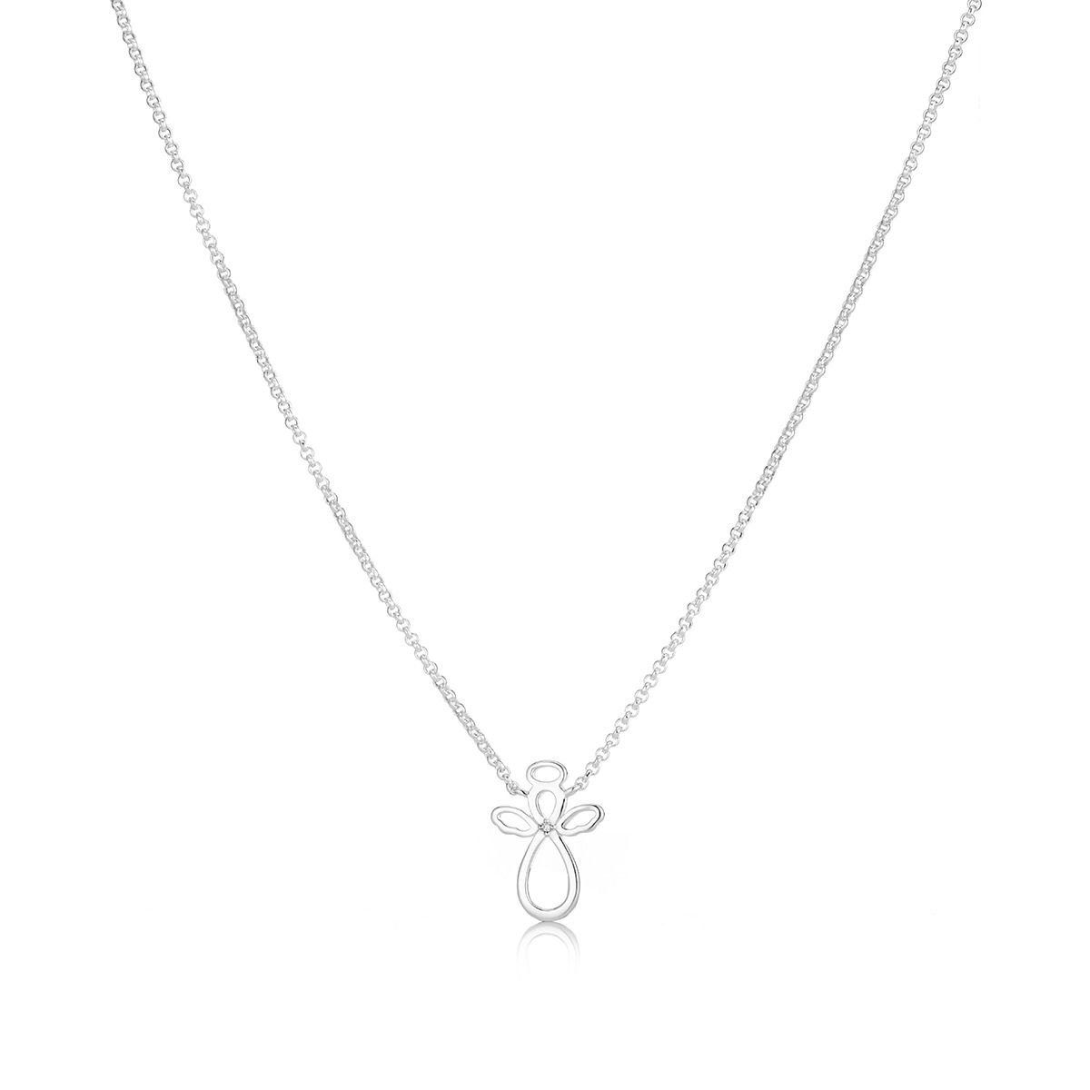 My Guardian Angel Diamond Necklace