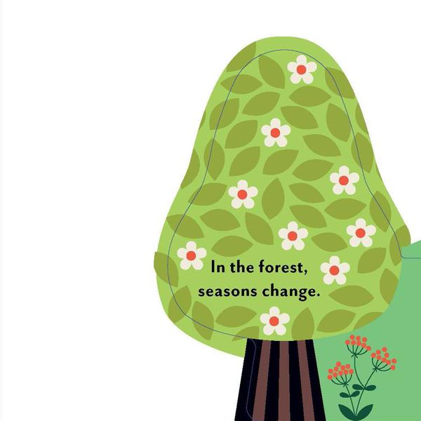 Bookscape Board Books: A Forest's Seasons: (Colorful Children S Shaped Board Book, Forest Landscape Toddler Book) [Book]