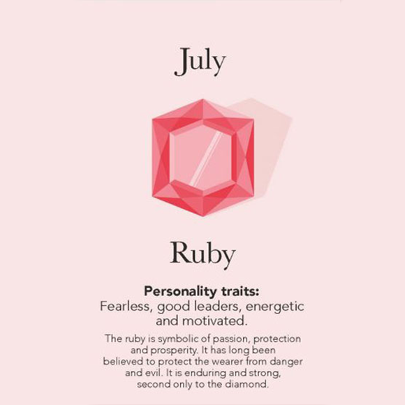 What is July's Birthstone?